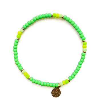 Super Gem bracelet beads Mini Roc apple green